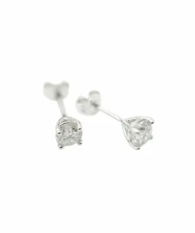 1.05CT J ROUND SHAPE DIAMOND ANL-S39-5 Stud pair