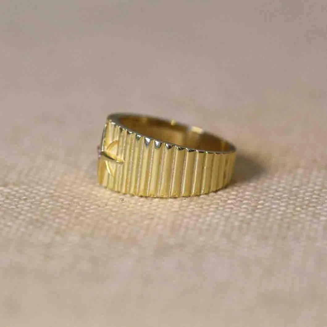 18k Diamond Star Ring by VicStoneNYC Fine Jewelry