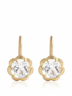 18kt gold and topaz Blossom earrings