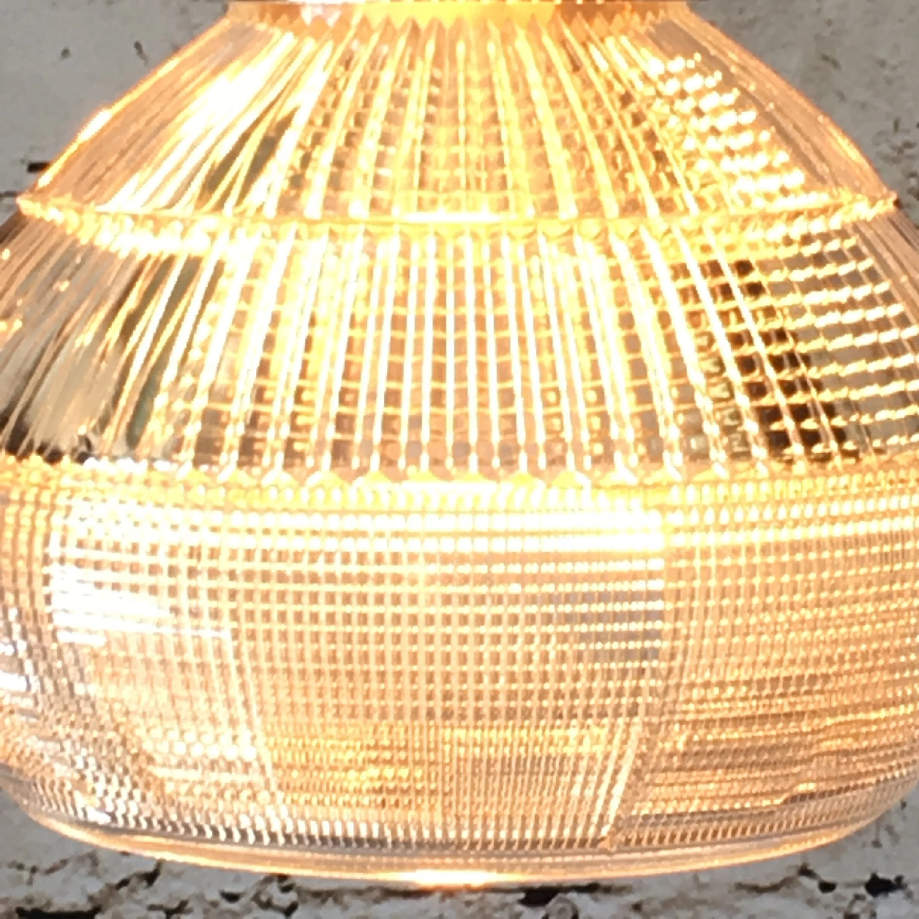 1930s Art Deco Holophane Light #1848