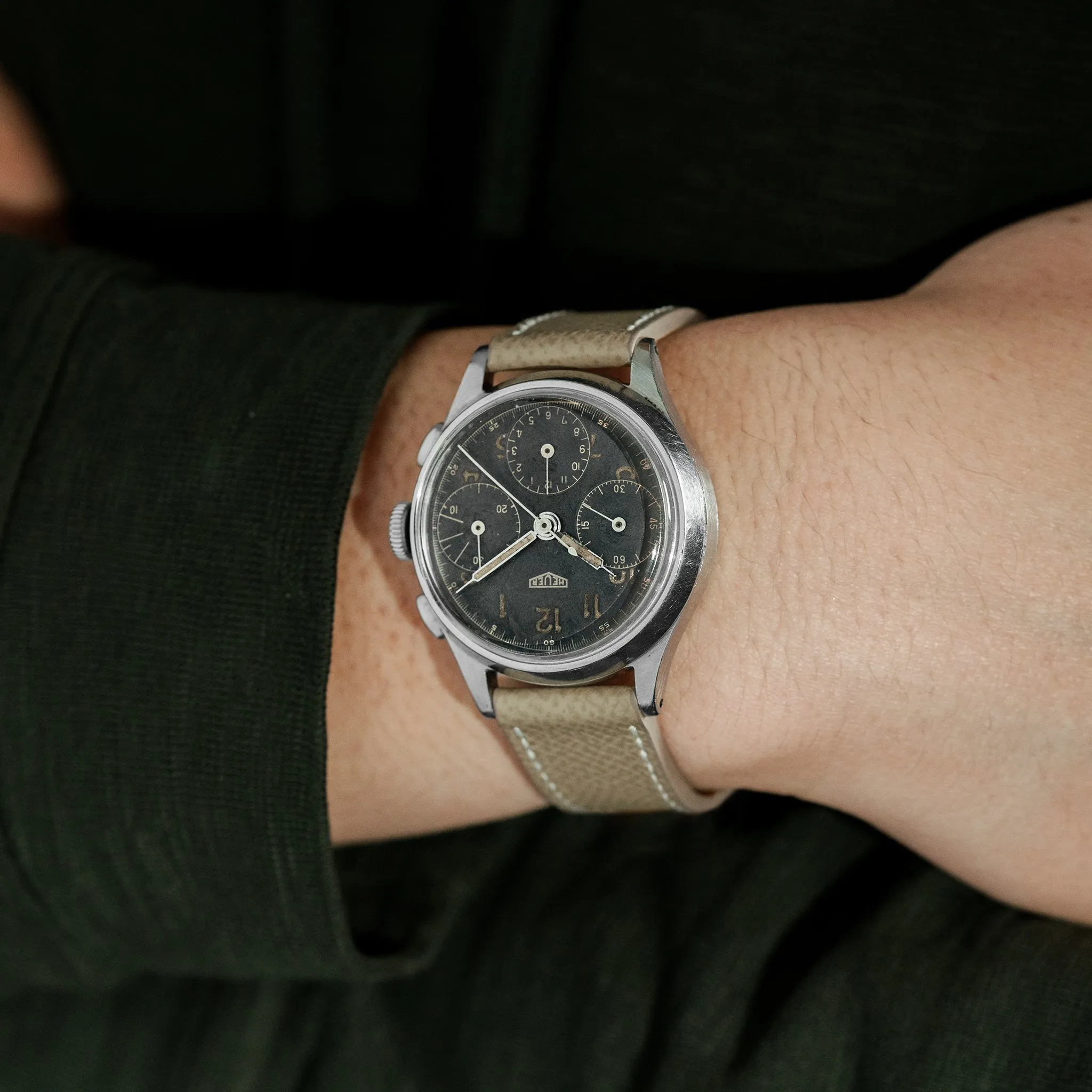 1940s Heuer Chronograph Ref. 345