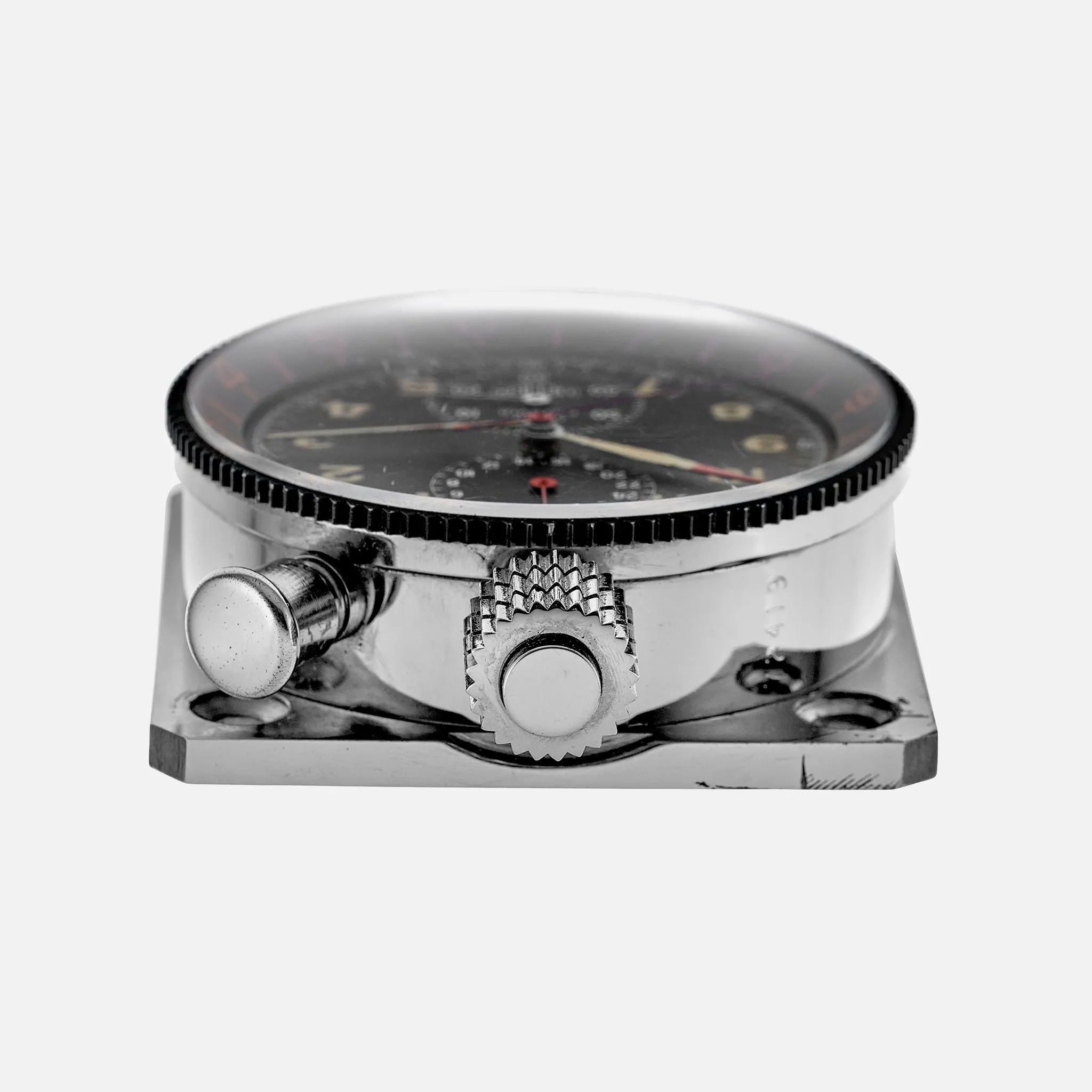 1960s Heuer Super Autavia Dashboard Chronograph