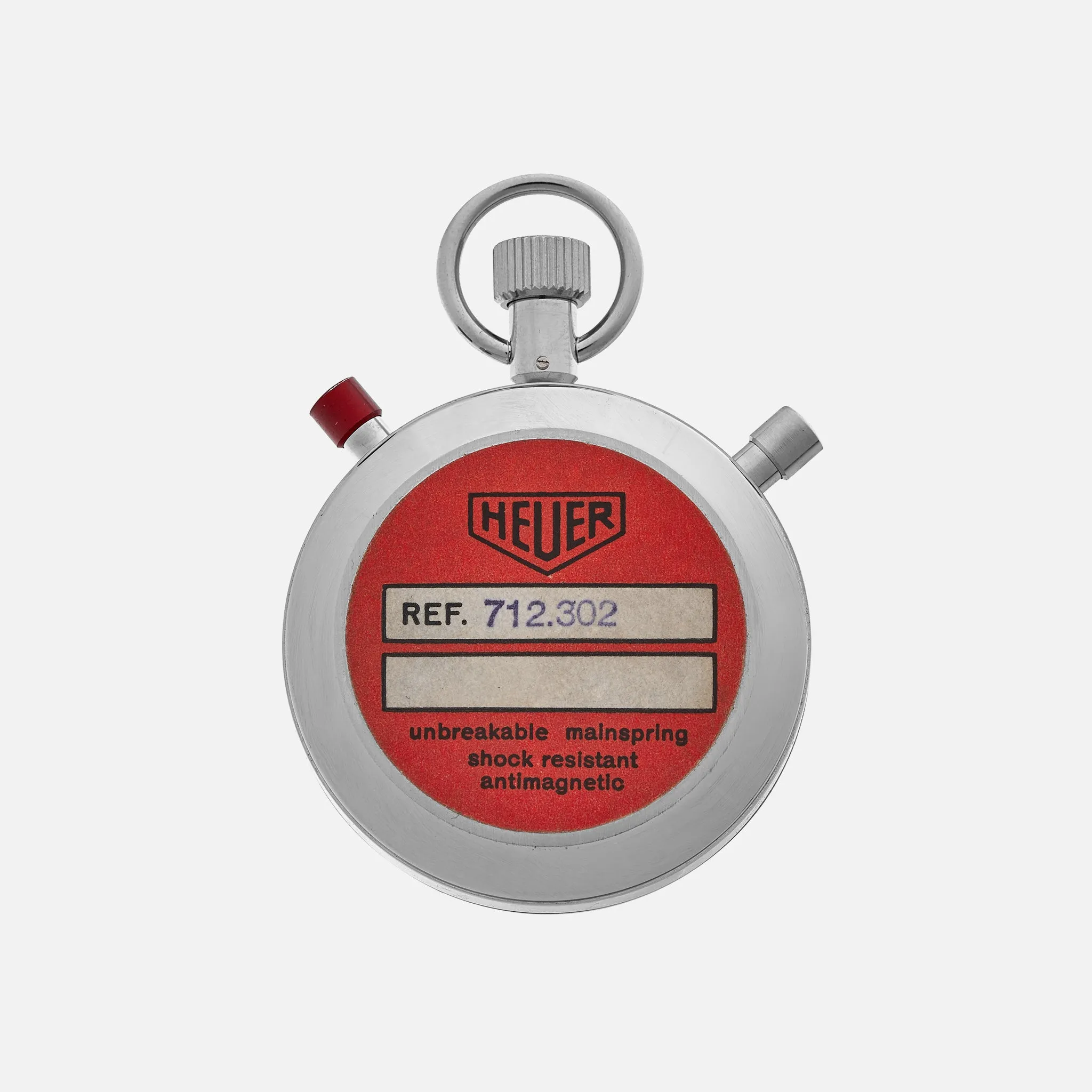 1980s TAG Heuer Split-Seconds Stopwatch Ref. 712.302 New Old Stock
