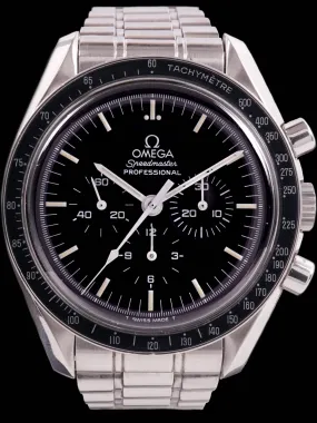 1996 Omega Speedmaster Professional Moonwatch Sapphire Back 3572.50 W/ Box and Hang Tag