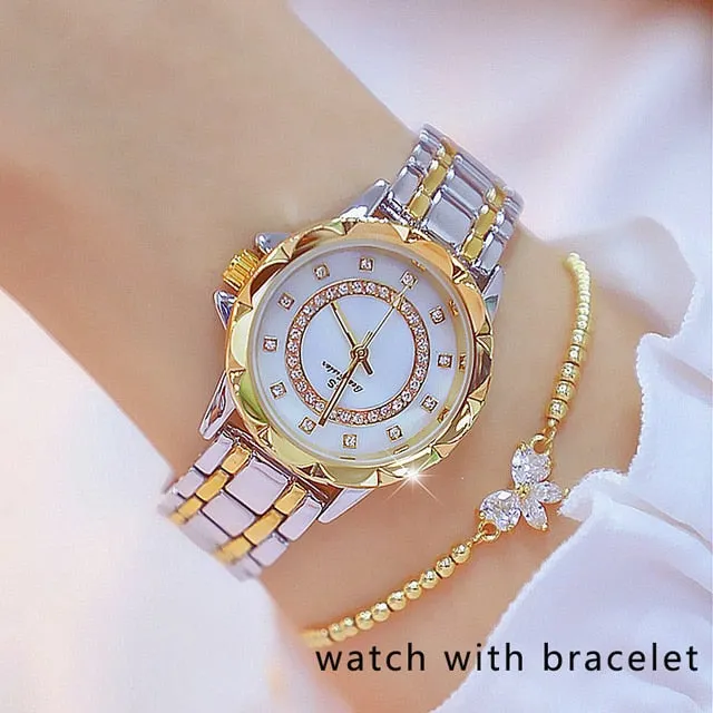 2021 Elegant Women's Diamond Luxury Brand Watches