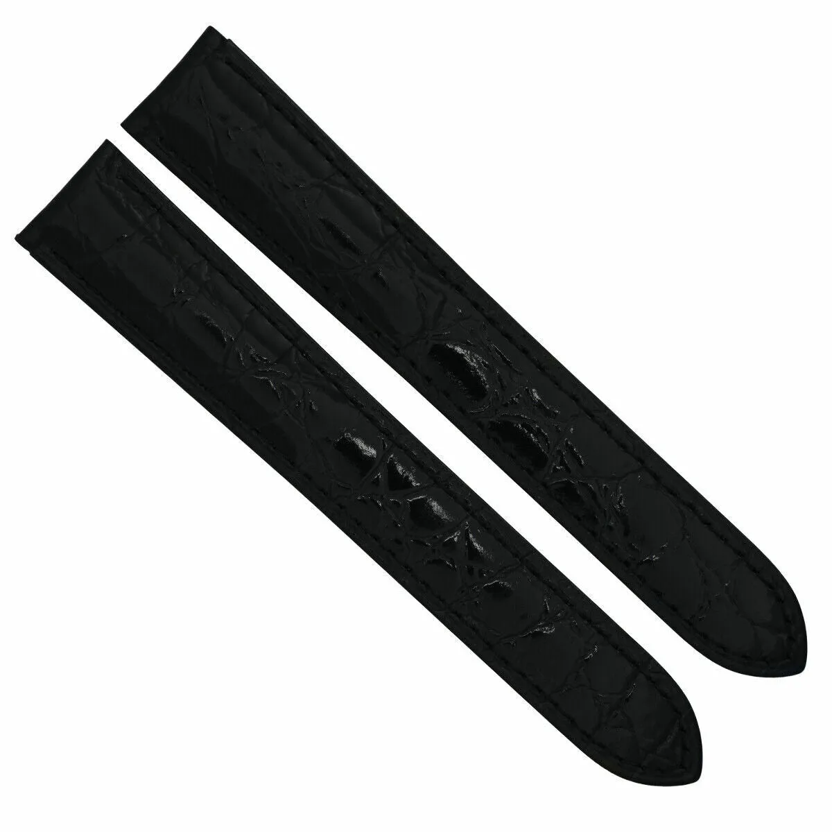 20MM LEATHER STRAP BAND FOR MAURICE LACROIX WATCH CAV511B.FC6225 BLACK