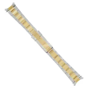 20MM OYSTER WATCH BAND FOR ROLEX SUBMARINER GMT 16700 16710 16718 F/LOCK T/TONE