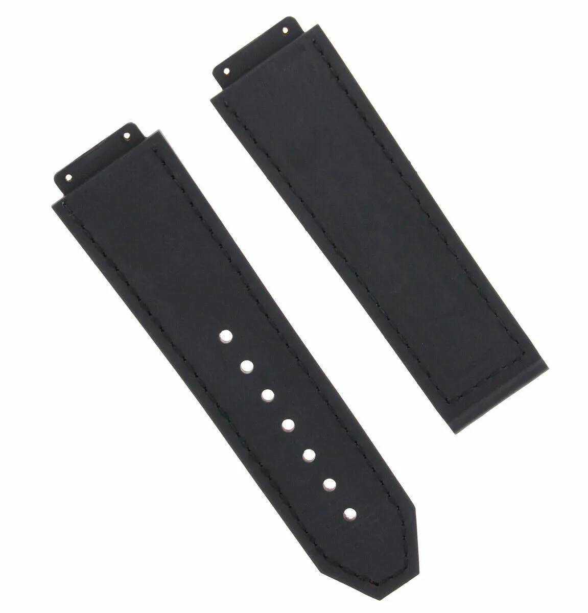 24MM ALLIGATOR LEATHER BAND STRAP FOR 44MM HUBLOT BIG BANG BLUE WS 4 SC S/DRIVER