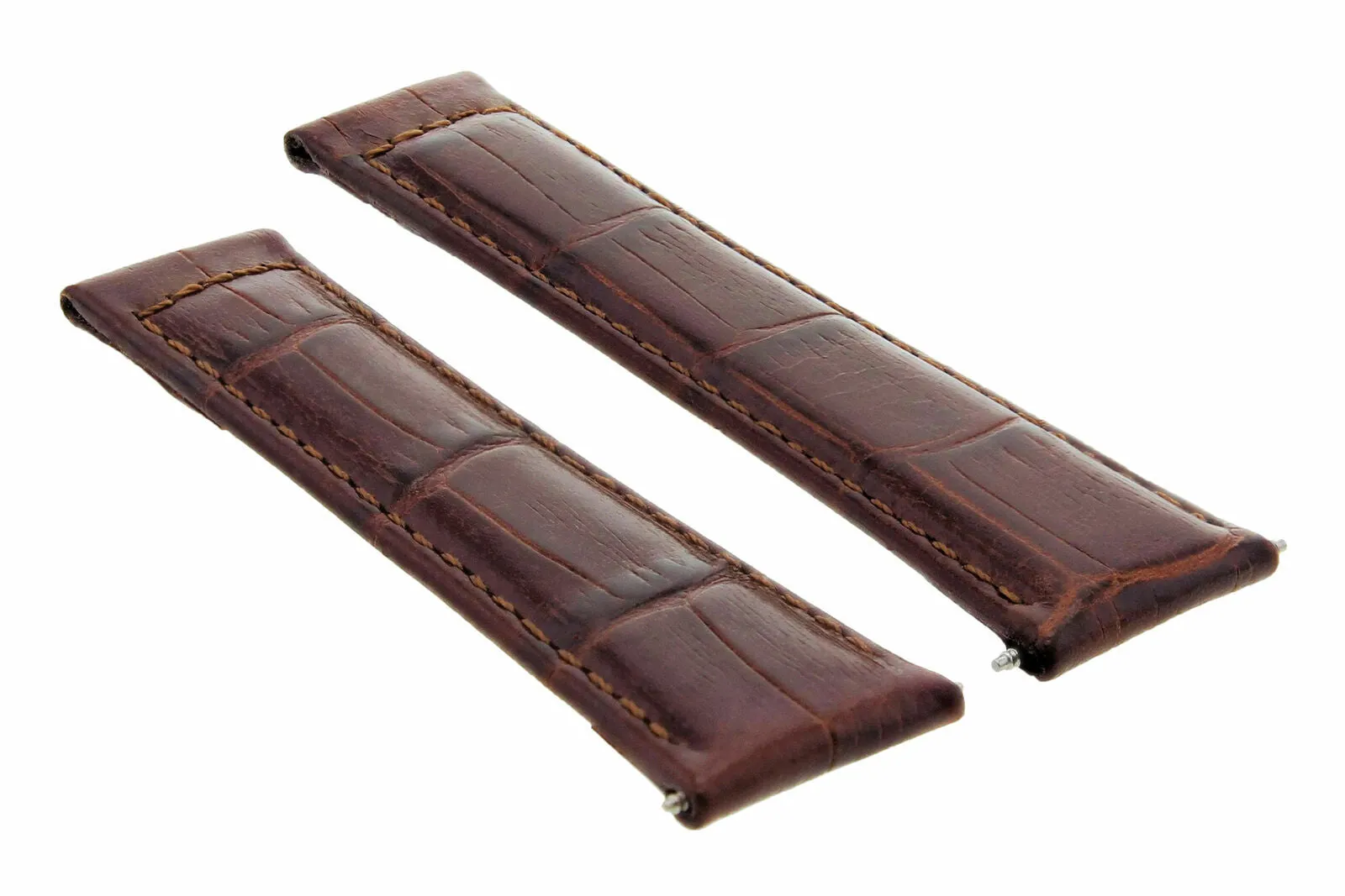 3 -20MM LEATHER STRAP BAND FOR ROLEX DAYTONA 16518 16519 LIGHT BROWN REGULAR #5D