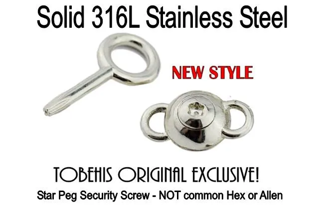 316L Surgical Stainless Steel Makou BDSM Day Collar   s1