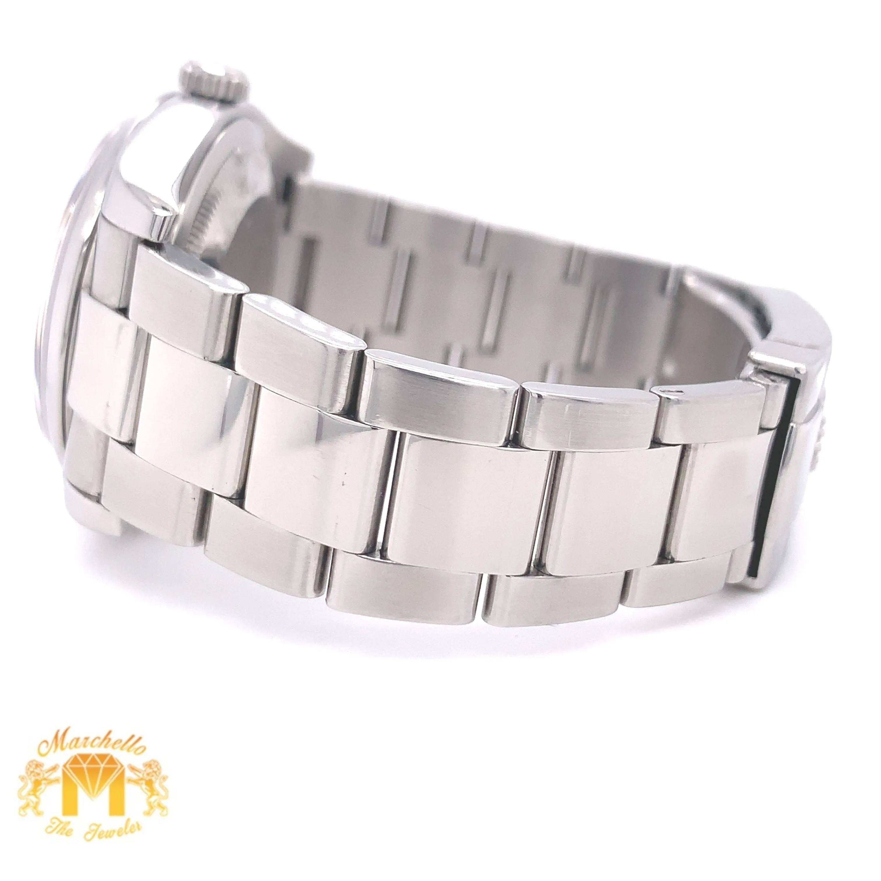 36mm Rolex Datejust Watch with Stainless Steel Oyster Bracelet (newer model)