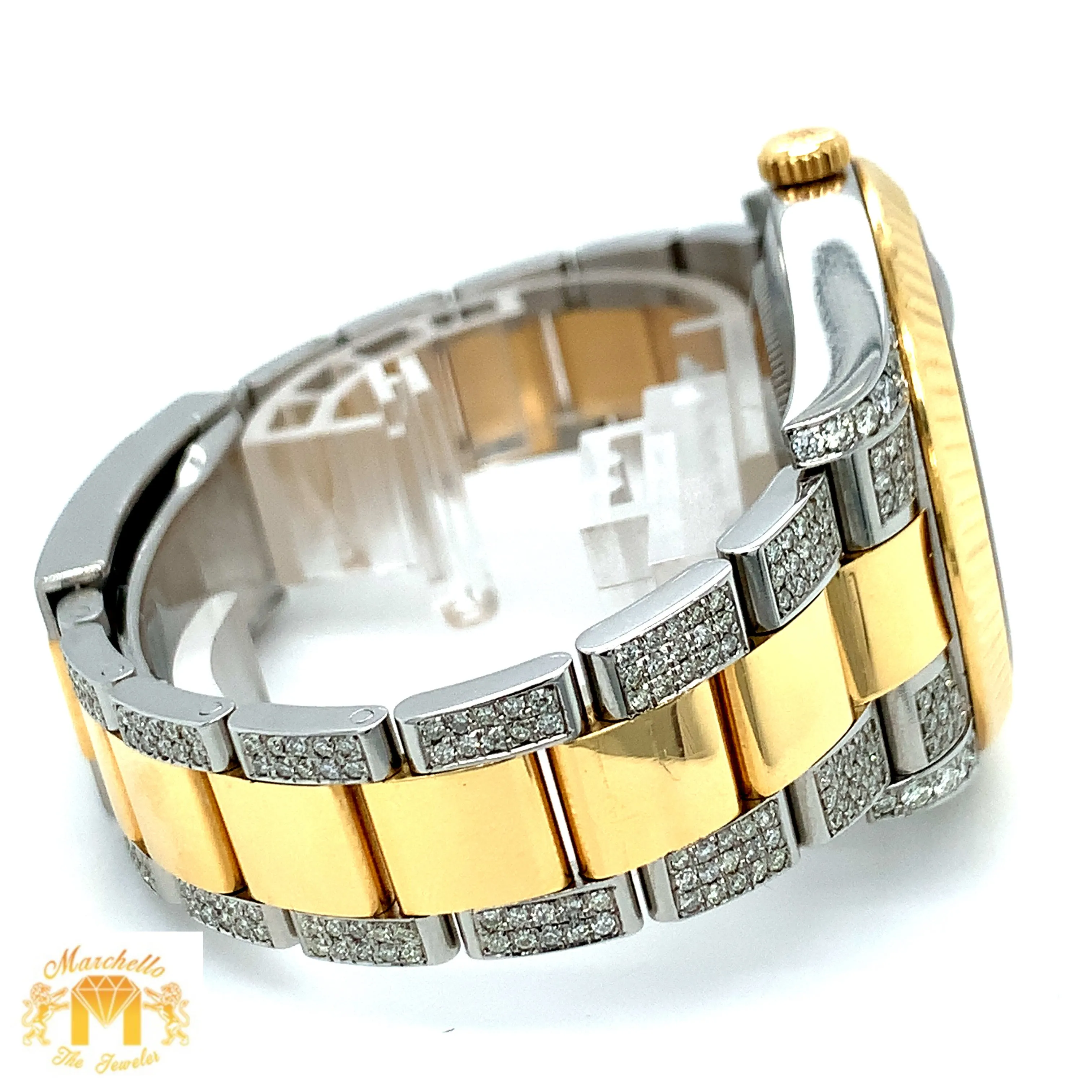 41mm Rolex Datejust Watch with Two-tone Oyster Band (Model number: 116333)