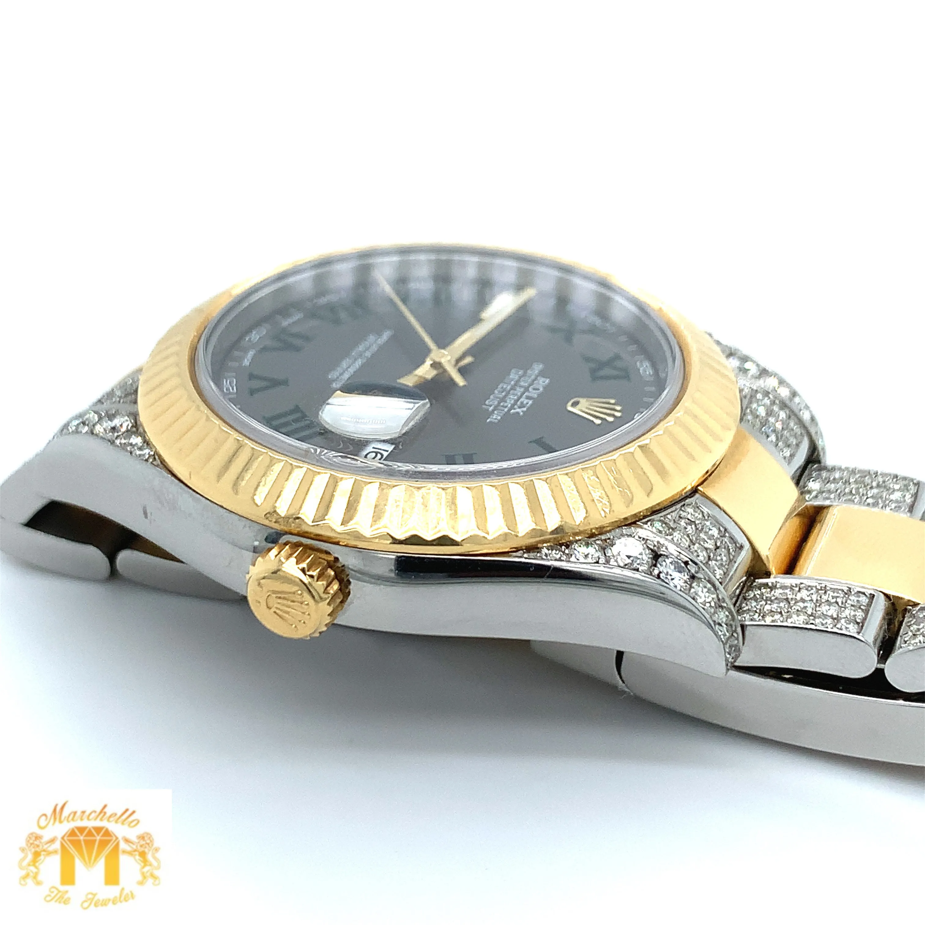 41mm Rolex Datejust Watch with Two-tone Oyster Band (Model number: 116333)