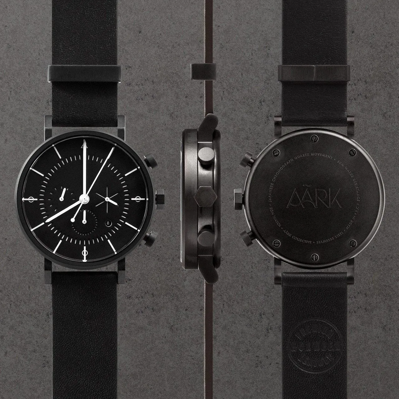 Aark Eon Black Chronograph