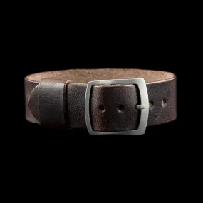 Adjustable One-Piece Leather Watch Strap, Vintage 405