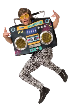 Adult Boombox Stereo Costume