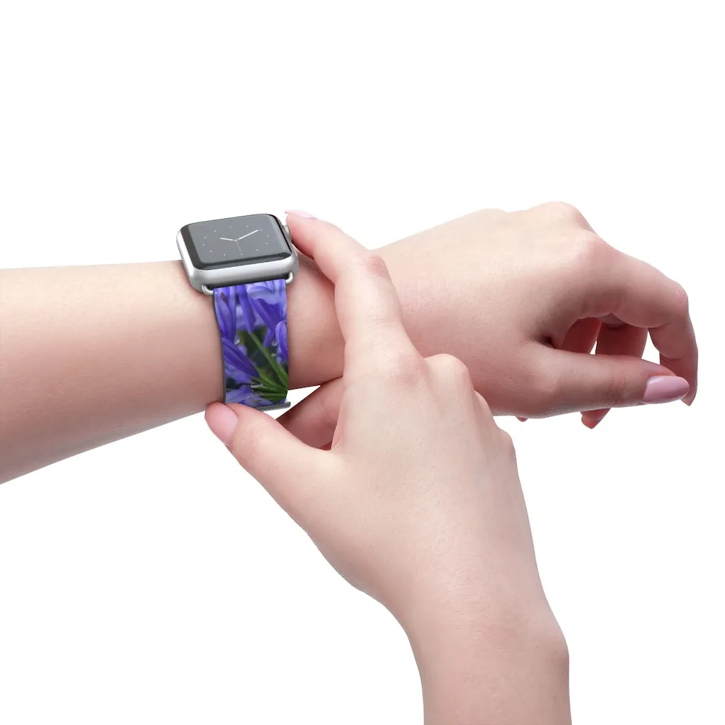 Agapanthus Apple iWatch Replacement Strap Vegan Leather (FWS)