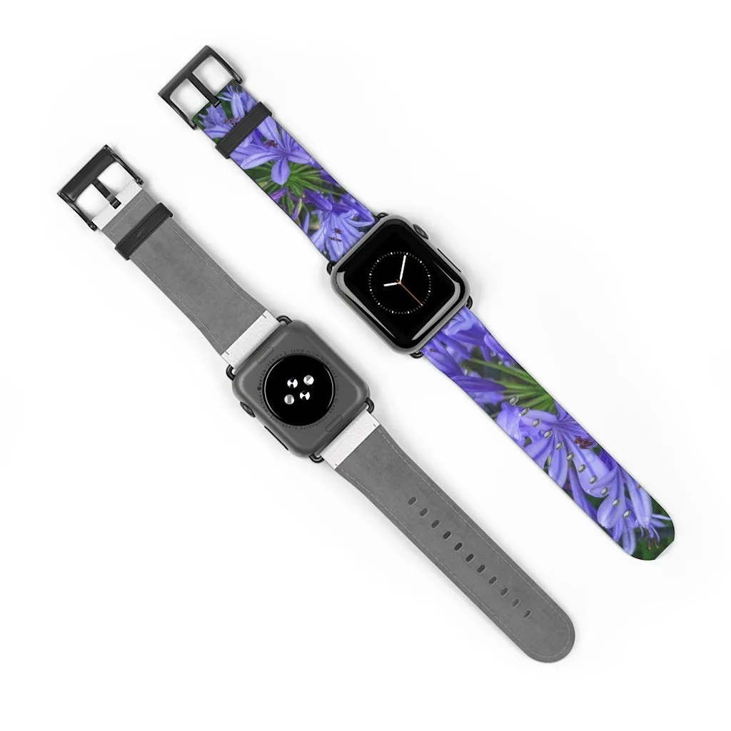 Agapanthus Apple iWatch Replacement Strap Vegan Leather (FWS)