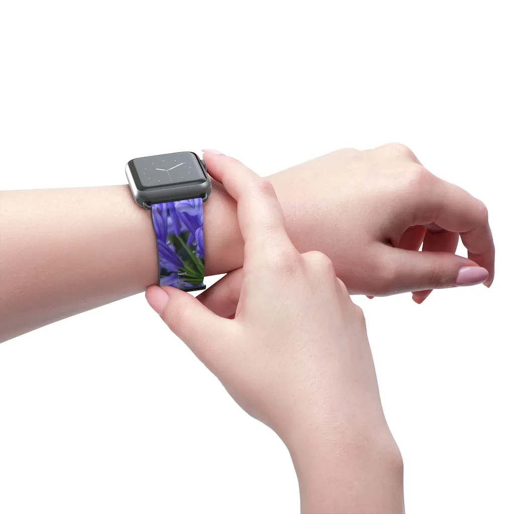 Agapanthus Apple iWatch Replacement Strap Vegan Leather (FWS)