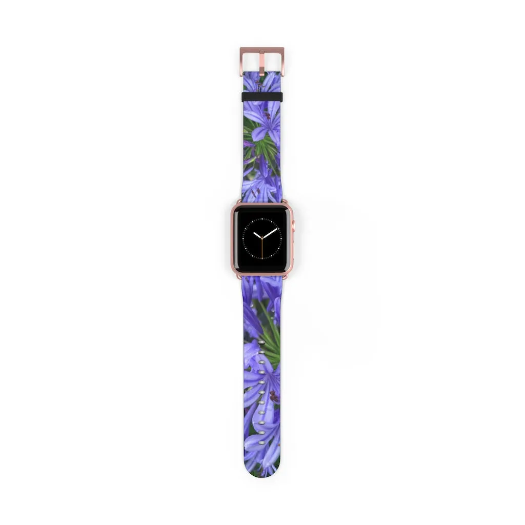 Agapanthus Apple iWatch Replacement Strap Vegan Leather (FWS)