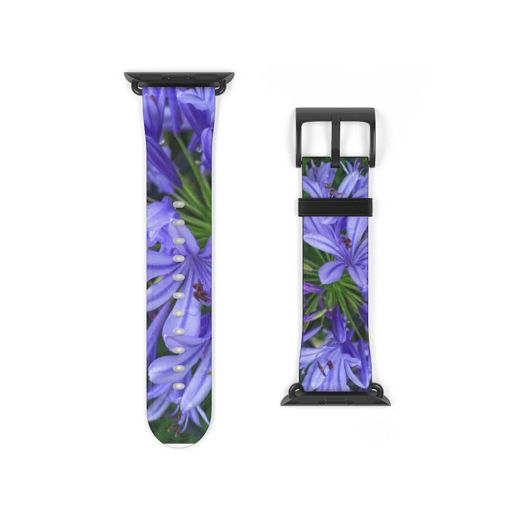 Agapanthus Apple iWatch Replacement Strap Vegan Leather (FWS)