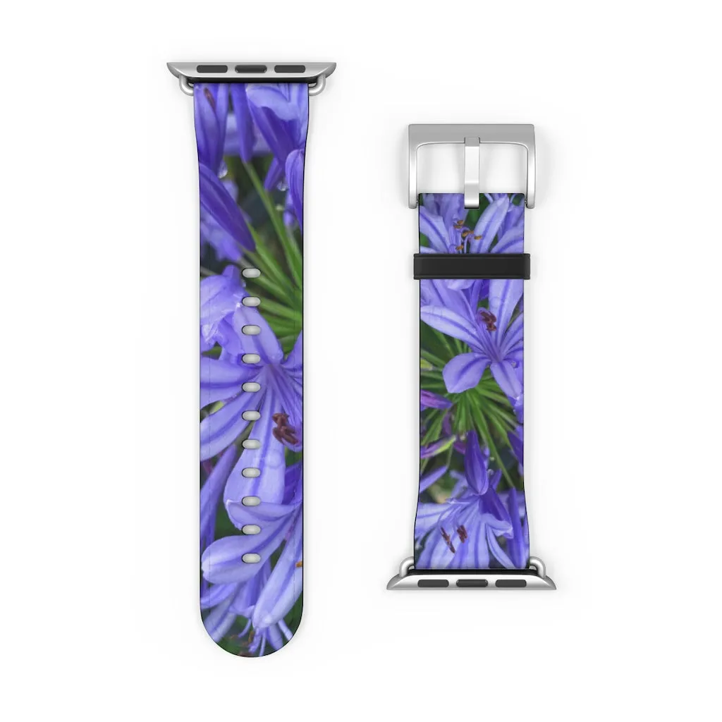 Agapanthus Apple iWatch Replacement Strap Vegan Leather (FWS)