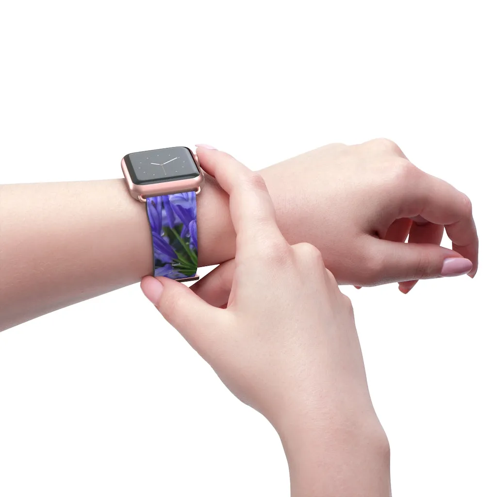 Agapanthus Apple iWatch Replacement Strap Vegan Leather (FWS)