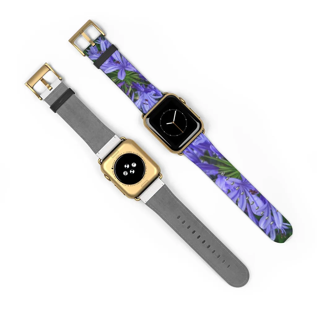 Agapanthus Apple iWatch Replacement Strap Vegan Leather (FWS)