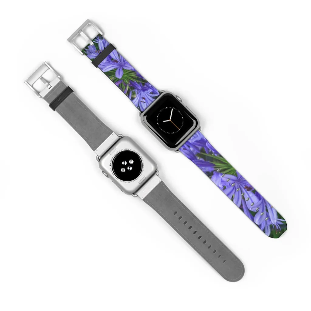 Agapanthus Apple iWatch Replacement Strap Vegan Leather (FWS)