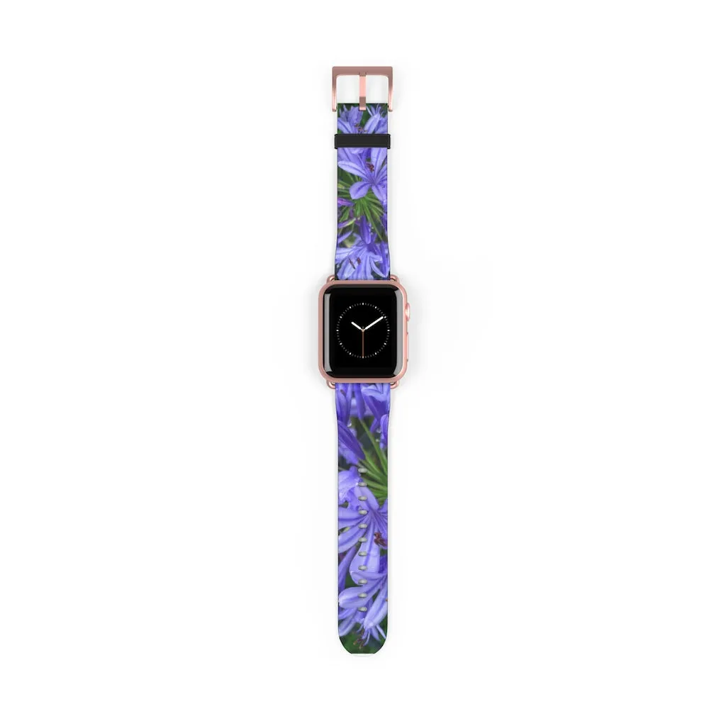 Agapanthus Apple iWatch Replacement Strap Vegan Leather (FWS)