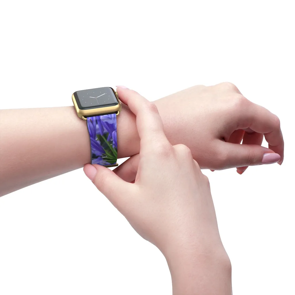 Agapanthus Apple iWatch Replacement Strap Vegan Leather (FWS)