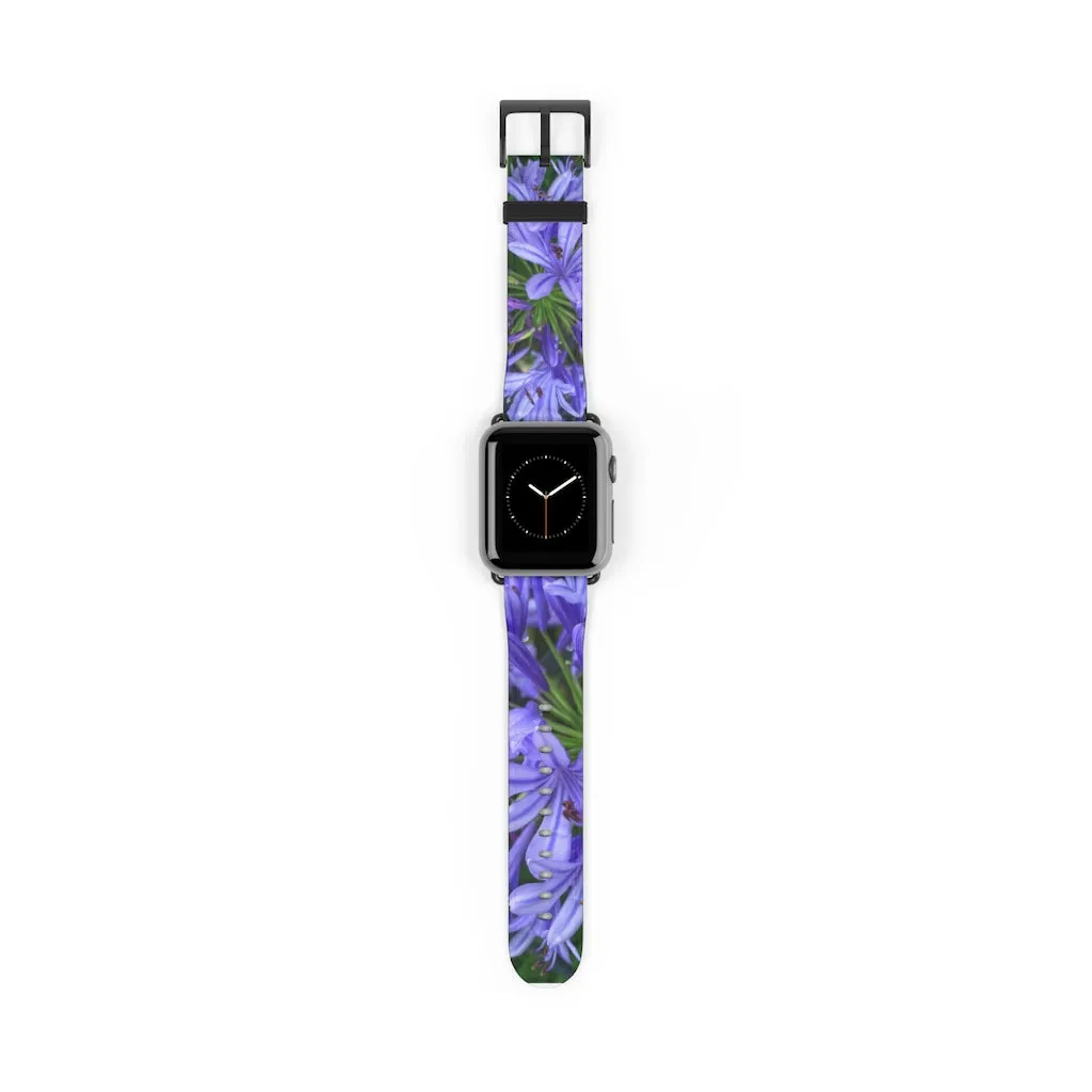 Agapanthus Apple iWatch Replacement Strap Vegan Leather (FWS)