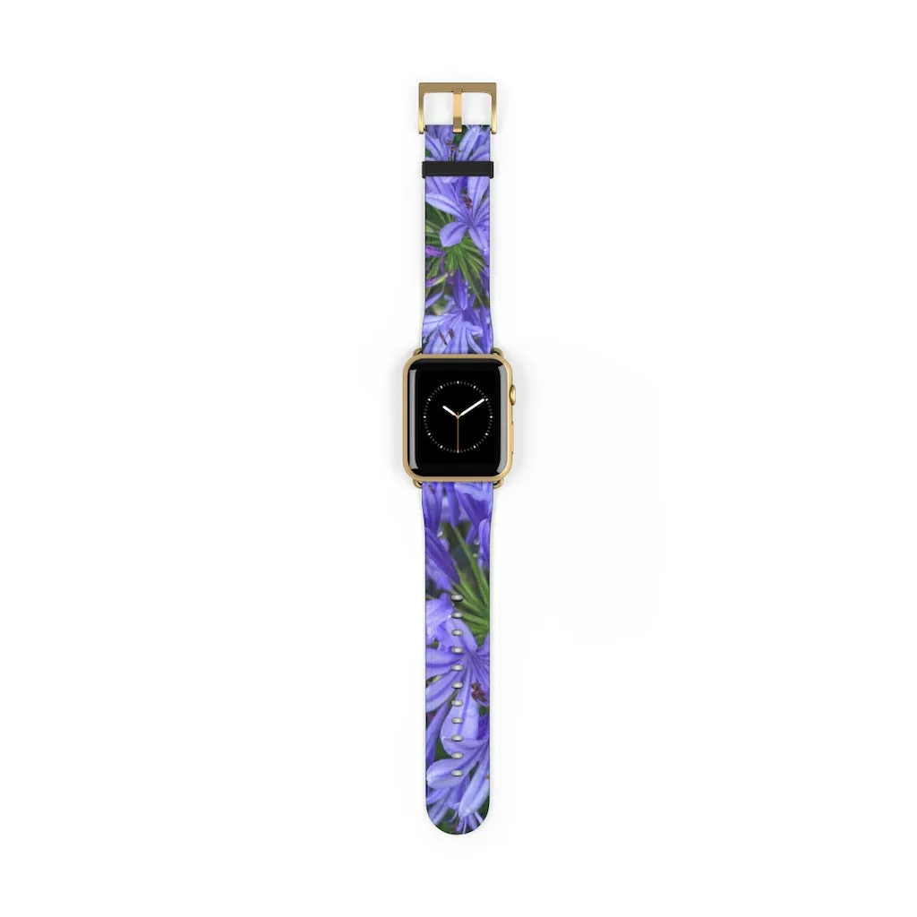 Agapanthus Apple iWatch Replacement Strap Vegan Leather (FWS)