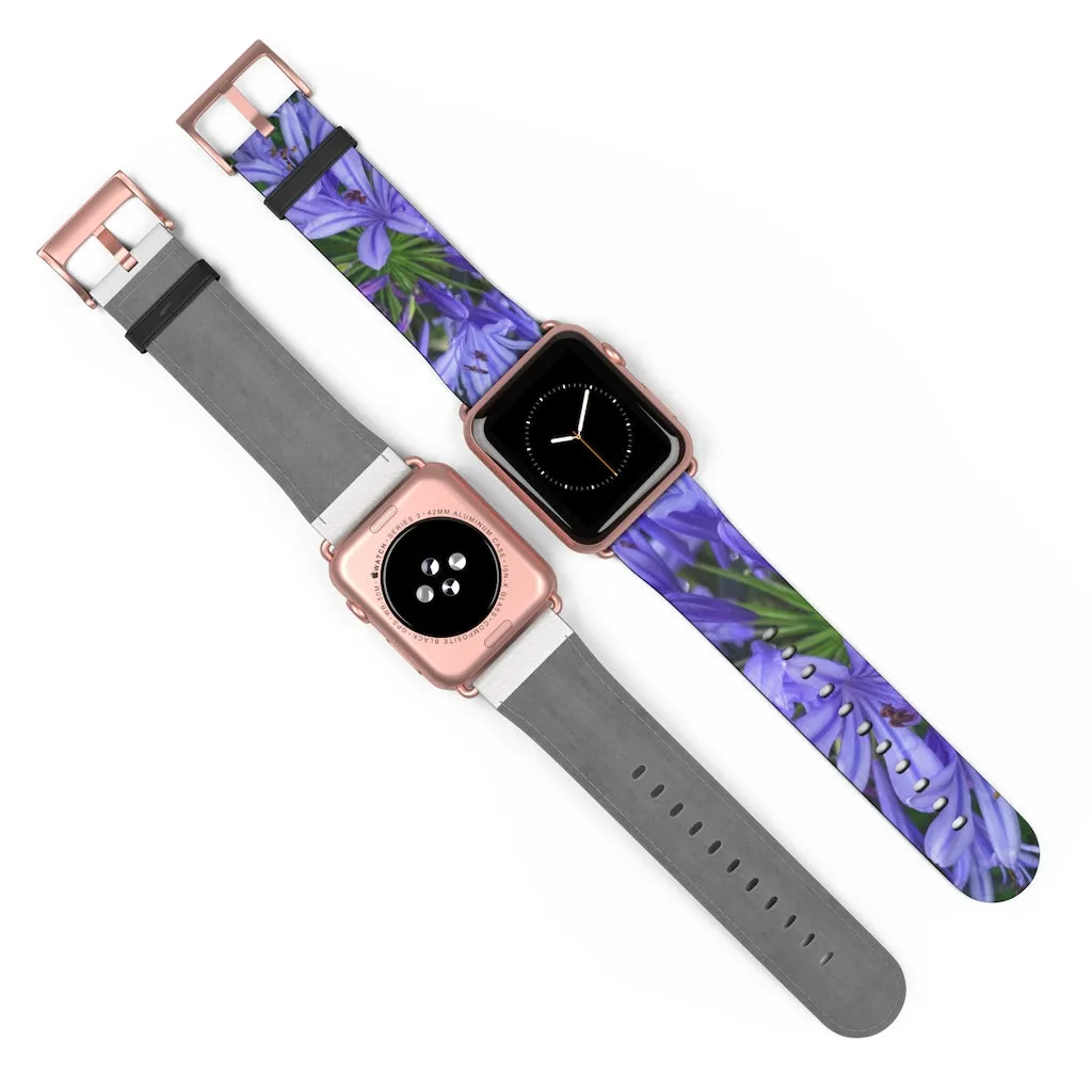 Agapanthus Apple iWatch Replacement Strap Vegan Leather (FWS)