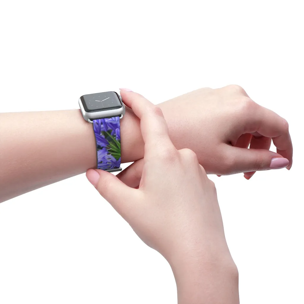 Agapanthus Apple iWatch Replacement Strap Vegan Leather (FWS)