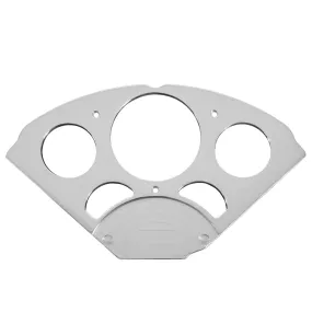 AutoMeter 7033-AW DIRECT FIT DASH KIT; CHEVY CAR 55-56; MPH/FUEL/OILP/WTMP/BAT; AW