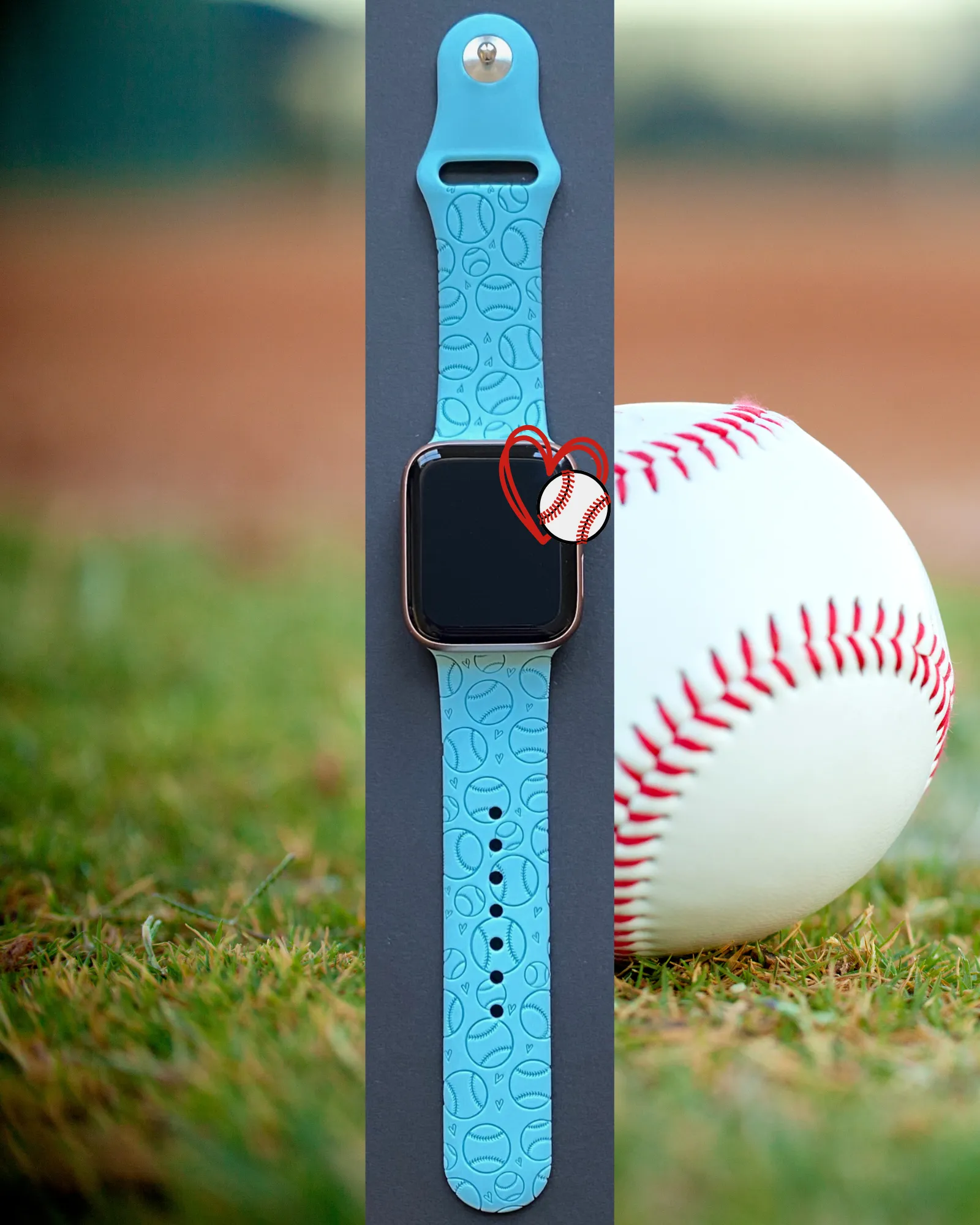 Baseball Watch Band For Apple Watch