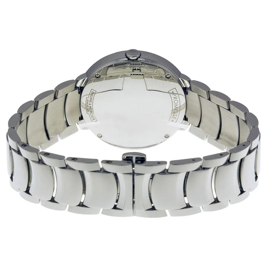 Baume et Mercier Promesse Mother of Pearl Dial Diamond 34mm Ladies Watch 10178 MOA10178