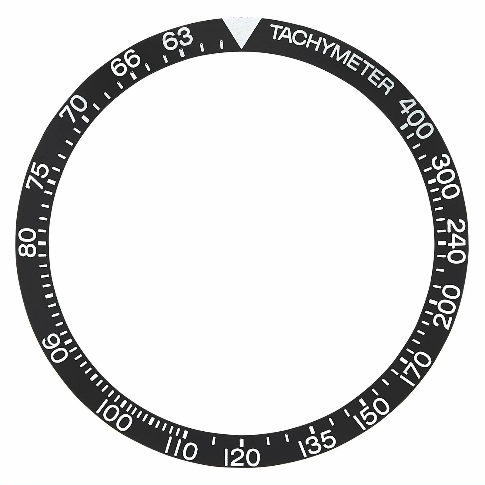 BEZEL INSERT FOR VINTAGE  TAG HEUER WATCH 11063T, 1563T