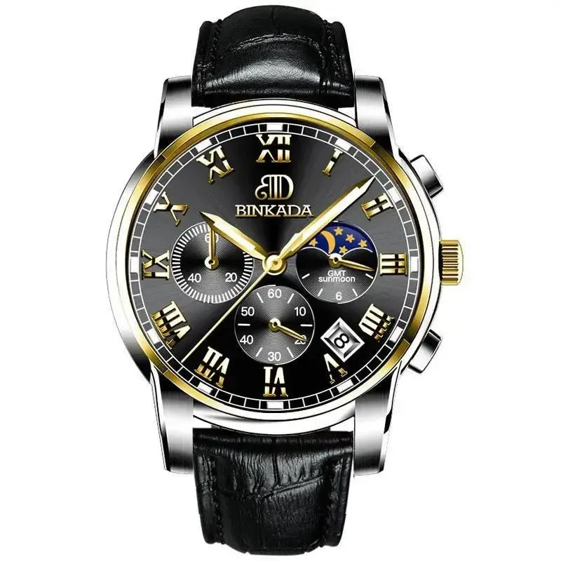 BINKADA Waterproof Quartz Watch