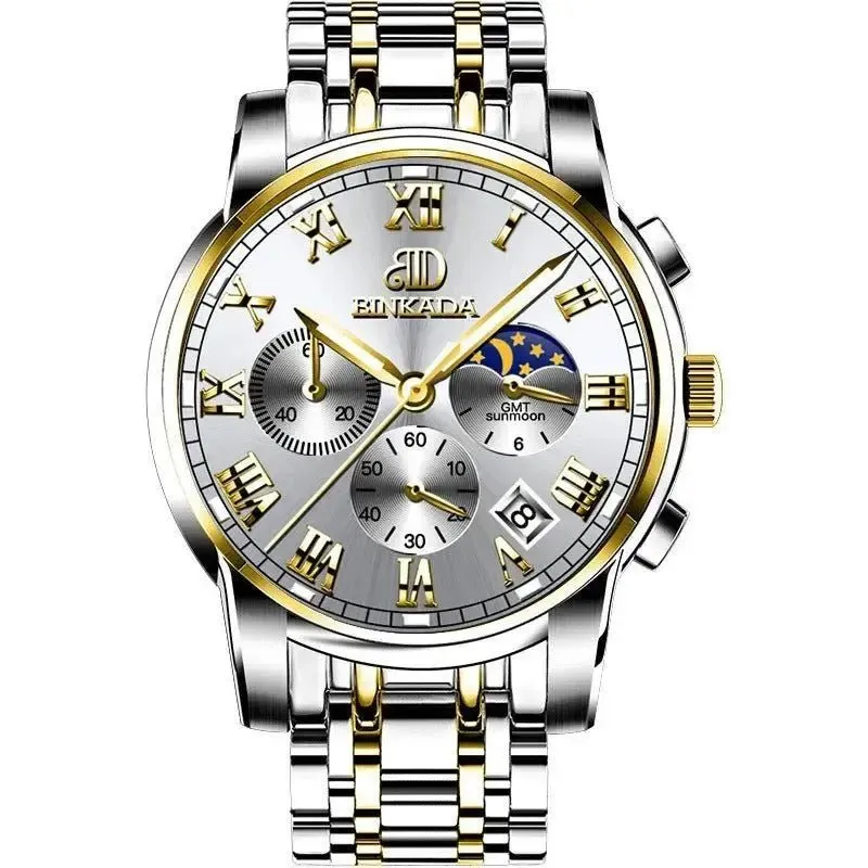 BINKADA Waterproof Quartz Watch