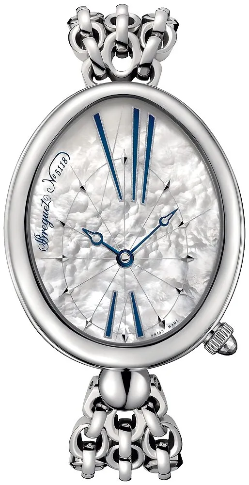 Breguet Reine De Naples Automatic Mother of Pearl Ladies Watch 8967ST/51/J50