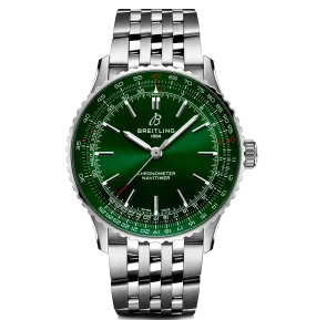Breitling Navitimer Automatic 41 Watch with Green Dial