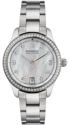 Bremont Solo Lady K White Mother of Pearl