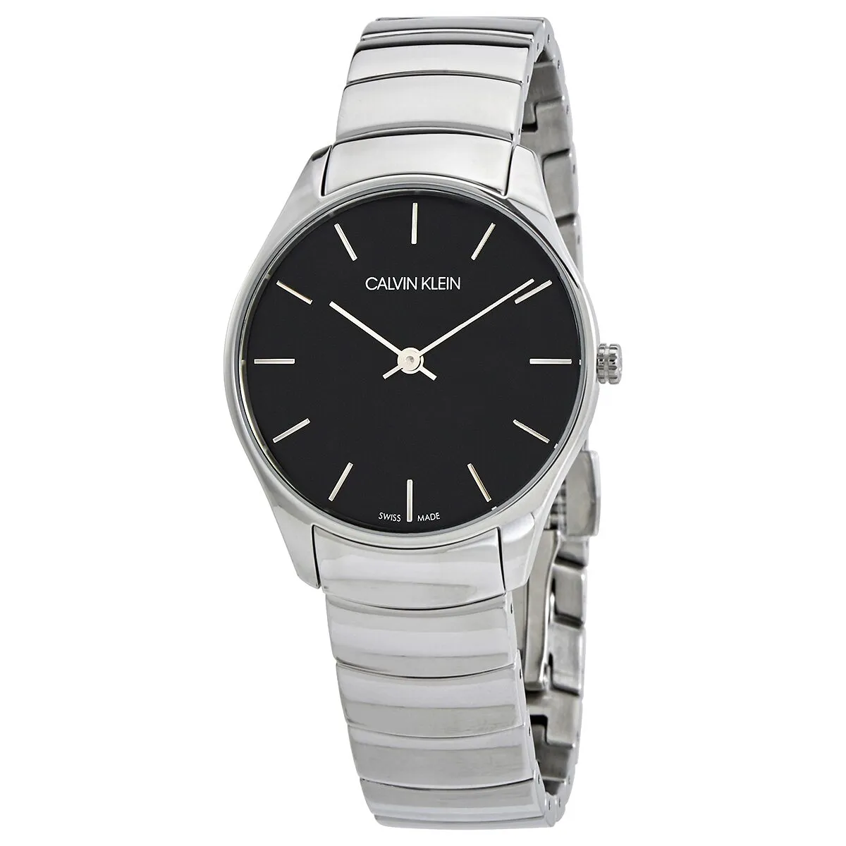 Calvin Klein Classic Quartz Black Dial Ladies Watch K4D2214V