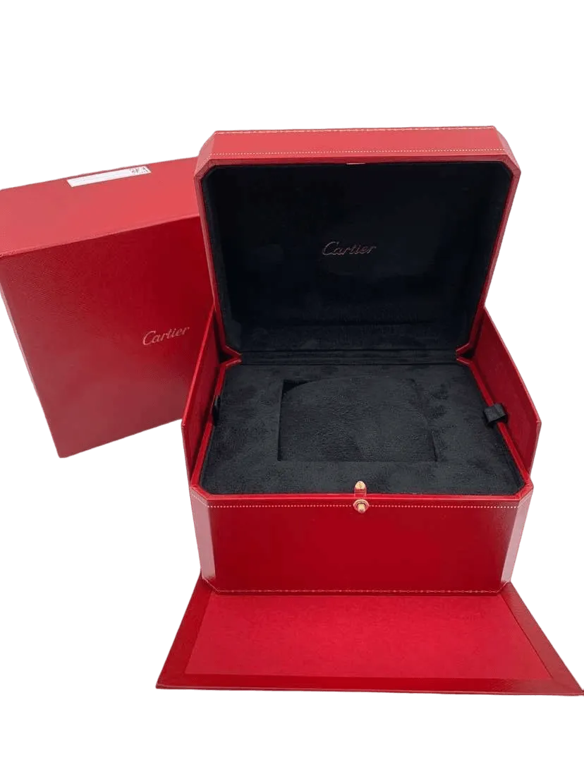 Cartier Santos Large 39.8mm WSSA0018 Silver Roman Dial, Worn