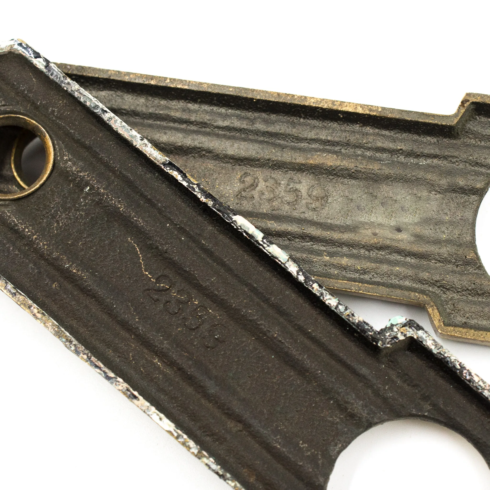 Cast Bronze Art Deco Entry Escutcheon