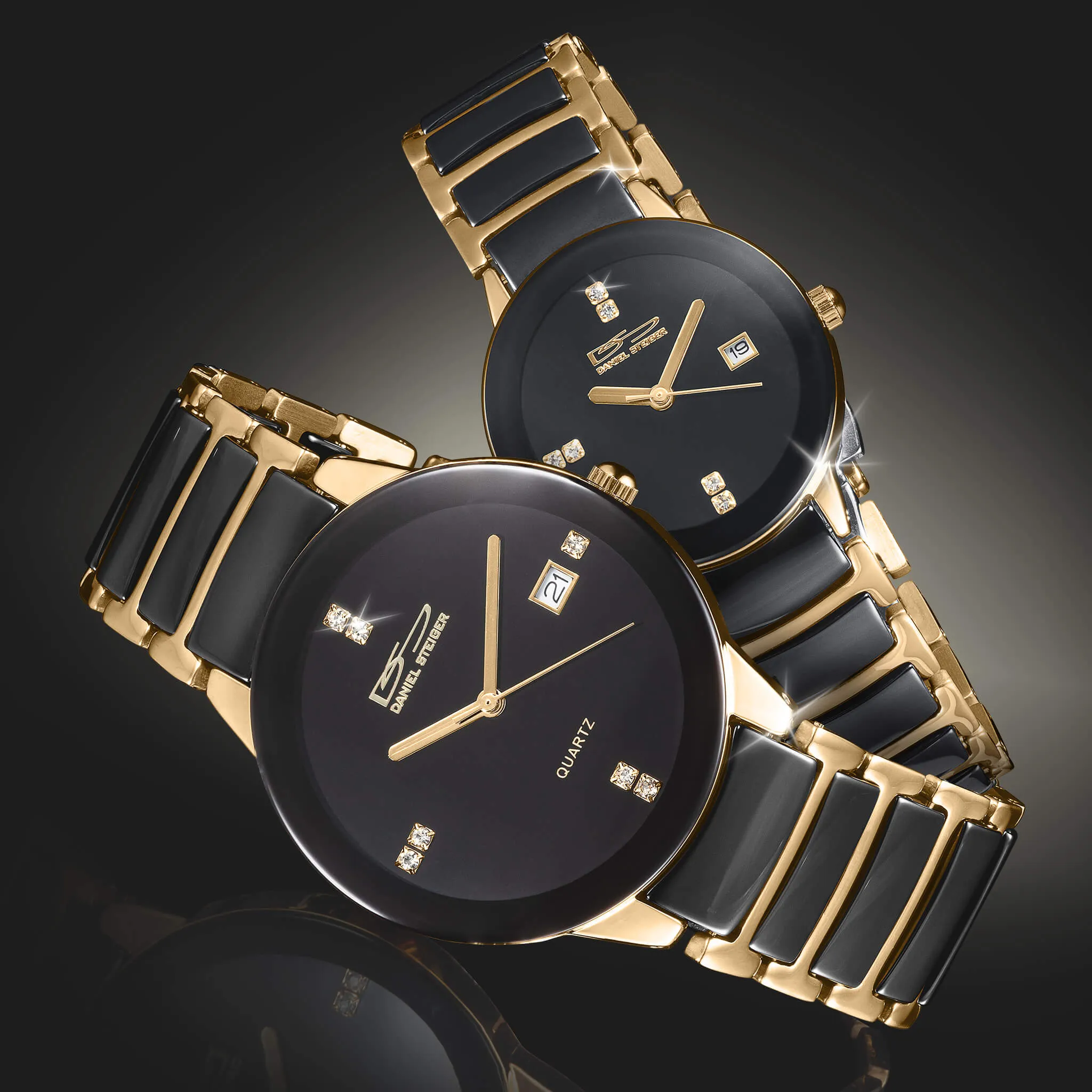 Ceramic Noir Watches - Pick Any Two