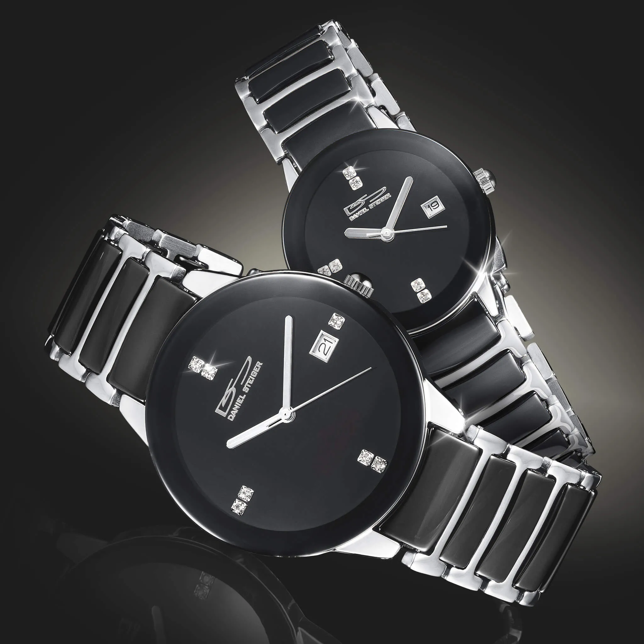 Ceramic Noir Watches - Pick Any Two
