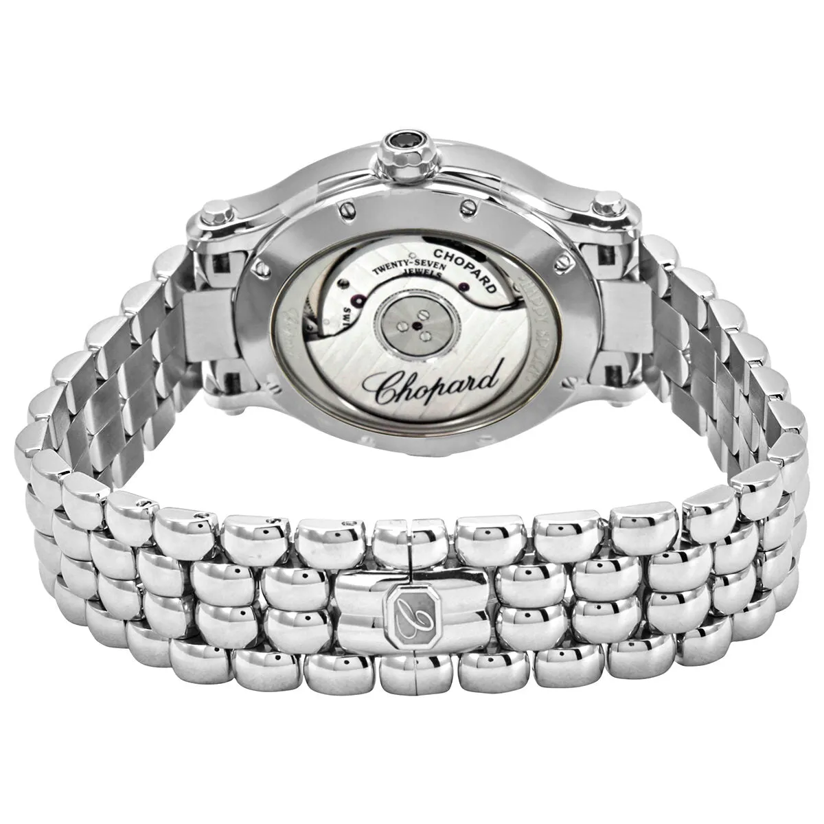 Chopard Happy Sport Automatic Silver Dial Ladies Watch 278602-3002